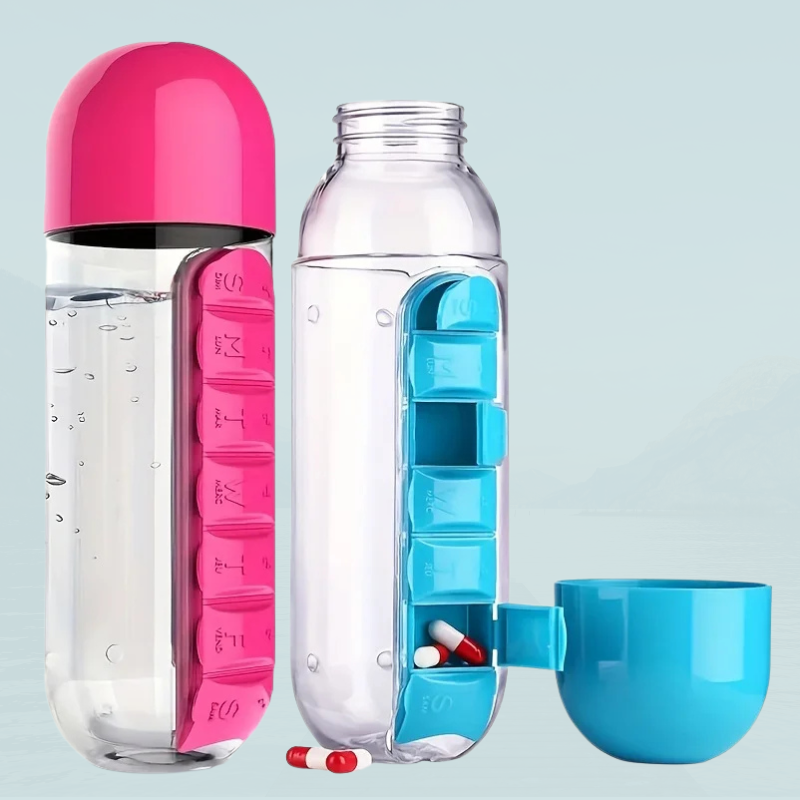 SupWave - Smarte Wasserflasche mit Pillenfach