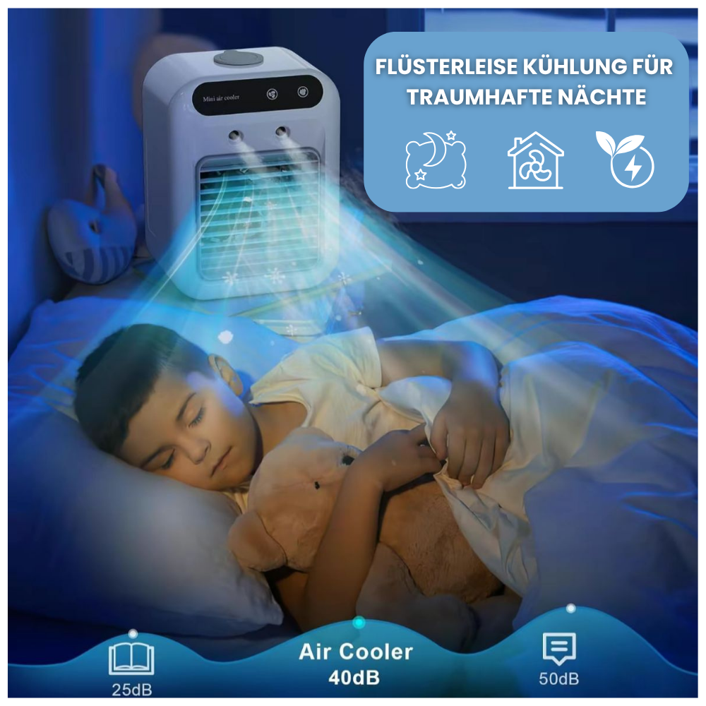 Cooltastic – Tragbarer Mini-Luftkühler