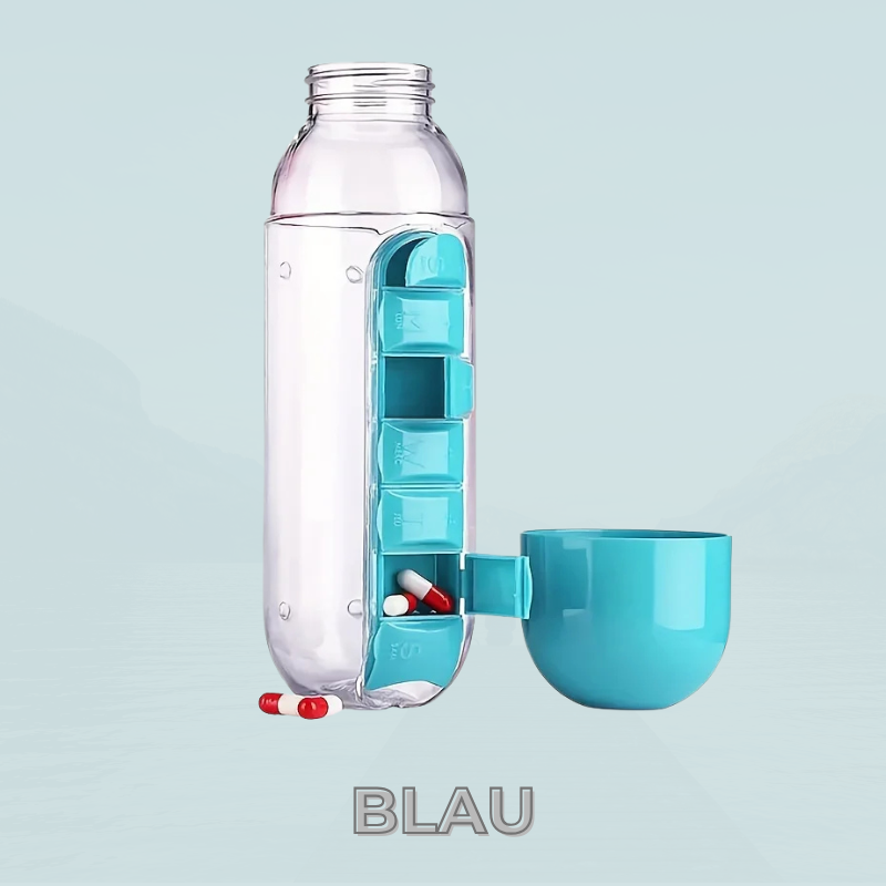 SupWave - Smarte Wasserflasche mit Pillenfach